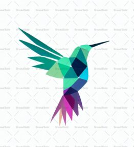 Geometrischer Kolibri